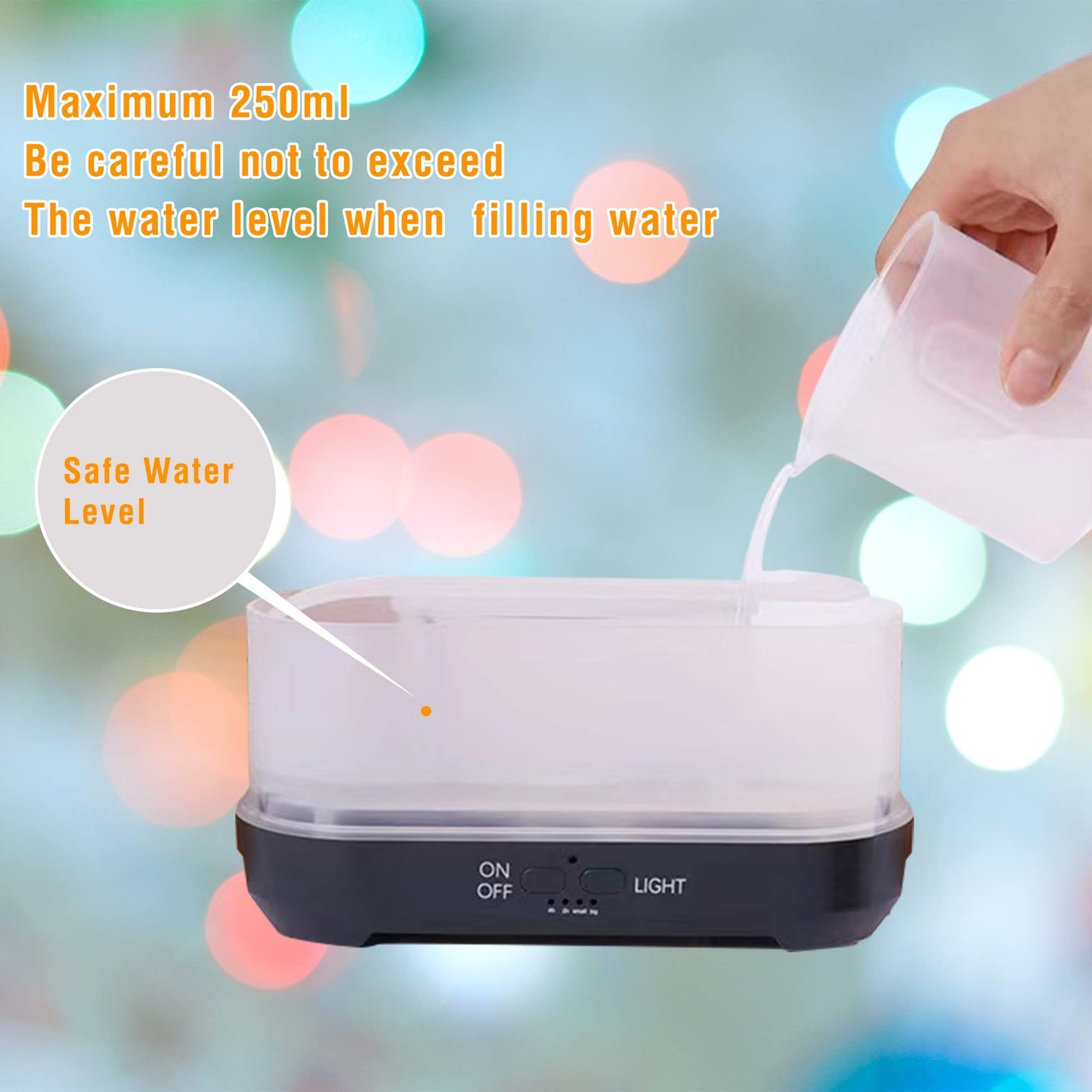 Colorful Aromatherapy Atmosphere Humidifier