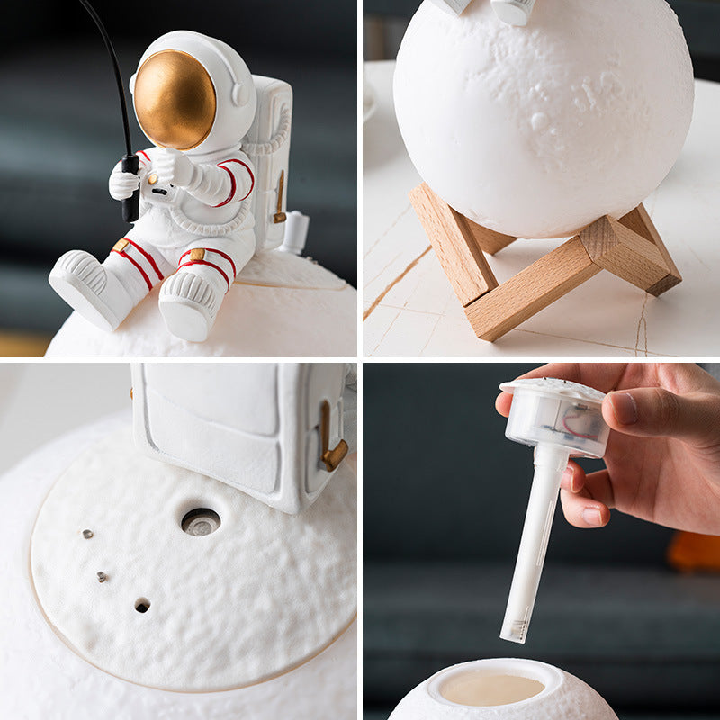 Astronaut Figurine Night Light & Humidifier