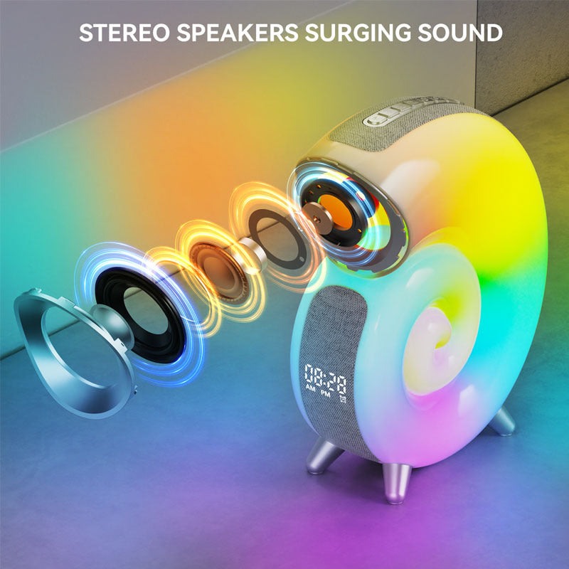 Smart RGB Speaker Alarm Clock & Wake-up Lamp
