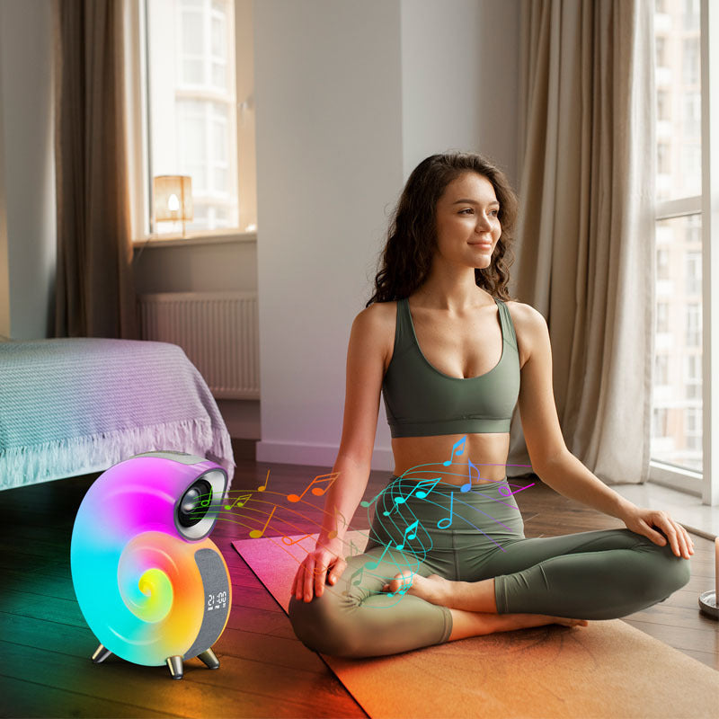 Smart RGB Speaker Alarm Clock & Wake-up Lamp